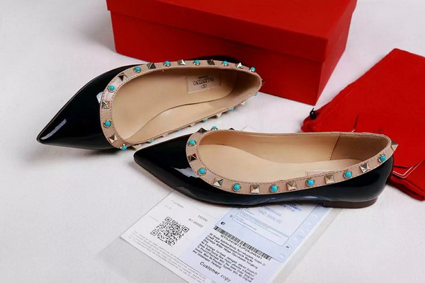 Valentino Shallow mouth flat shoes Women--023